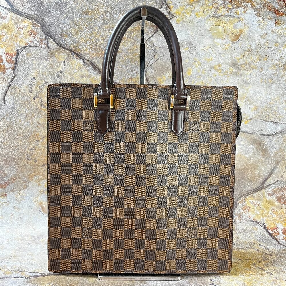 Louis Vuitton Venice PM Sac Plat Tote Bag Damier Ebene Handbag